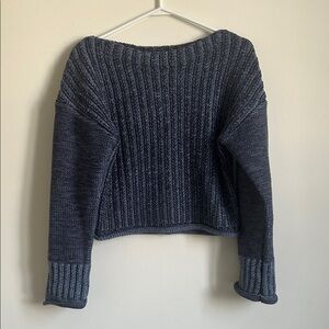 UO Blue Knit Sweater